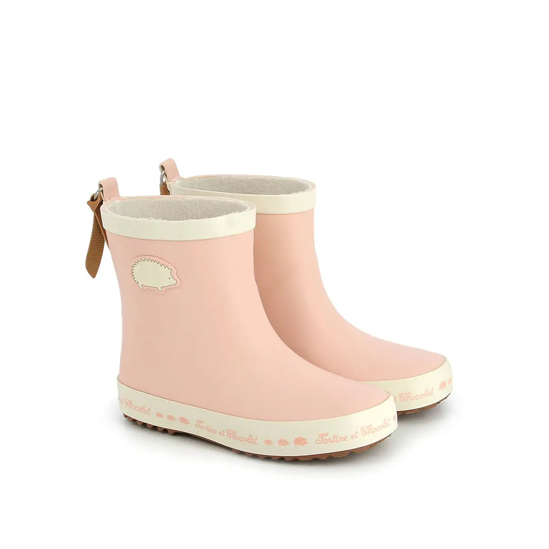 TC WELLY PATCH - RUBBER - ROZE TARTINE ET CHOCOLAT SOULIERS