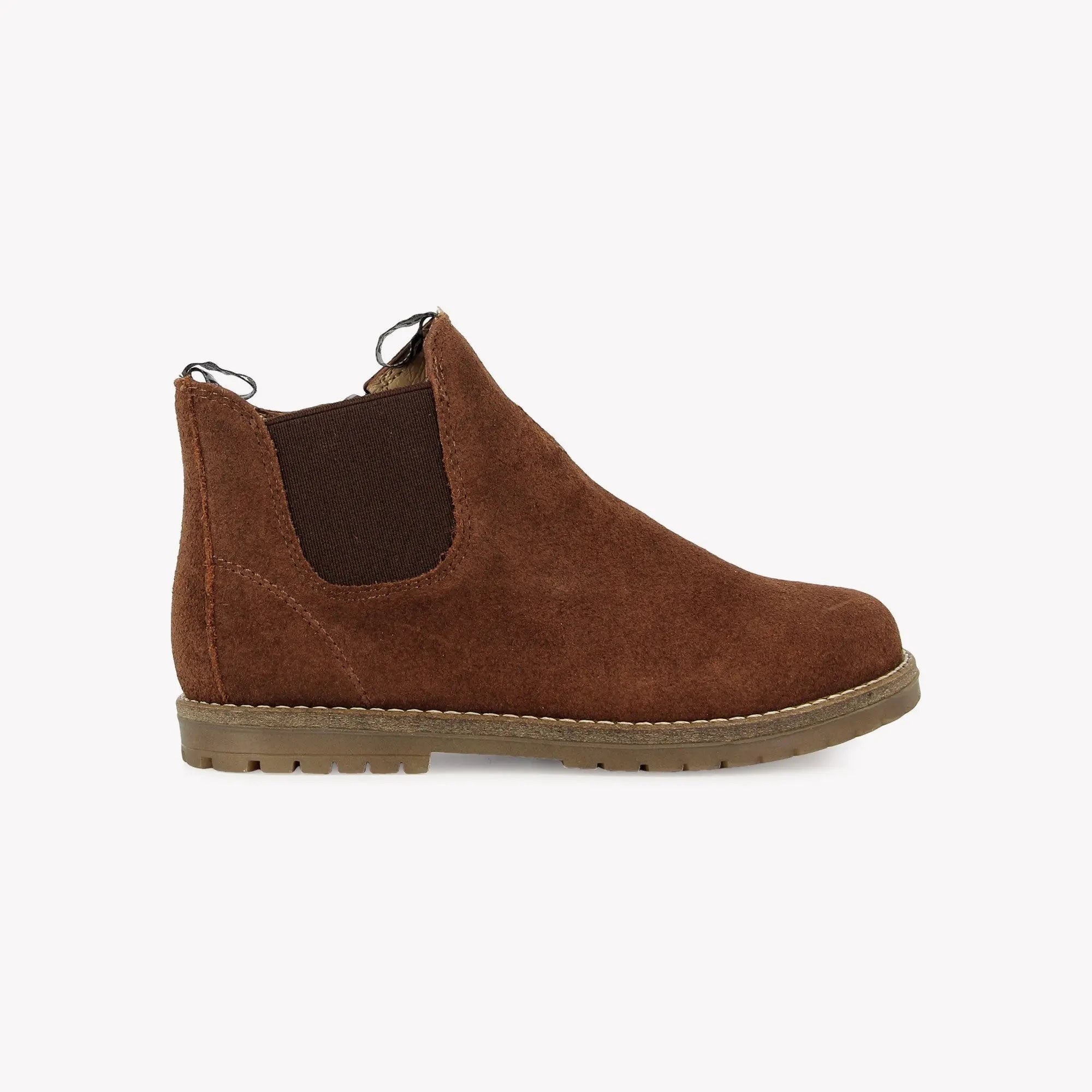 BOB JOD ZIP - VELOURS OILY - BROWN POM D'API