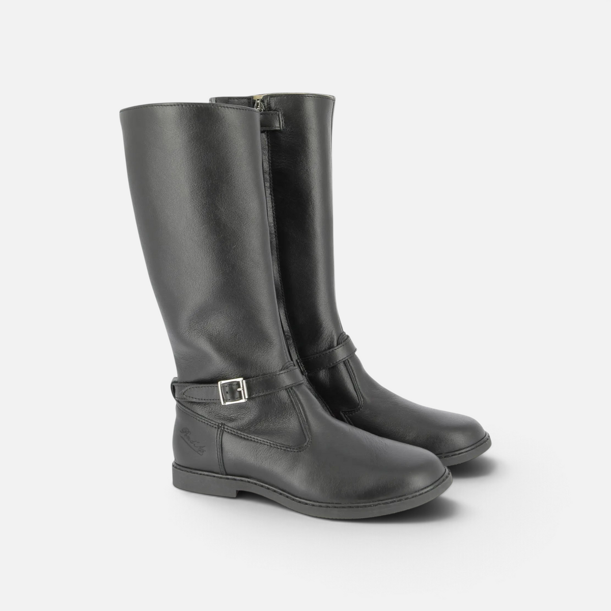 CITY HI BOOT - NAPPA - BLACK POM D'API