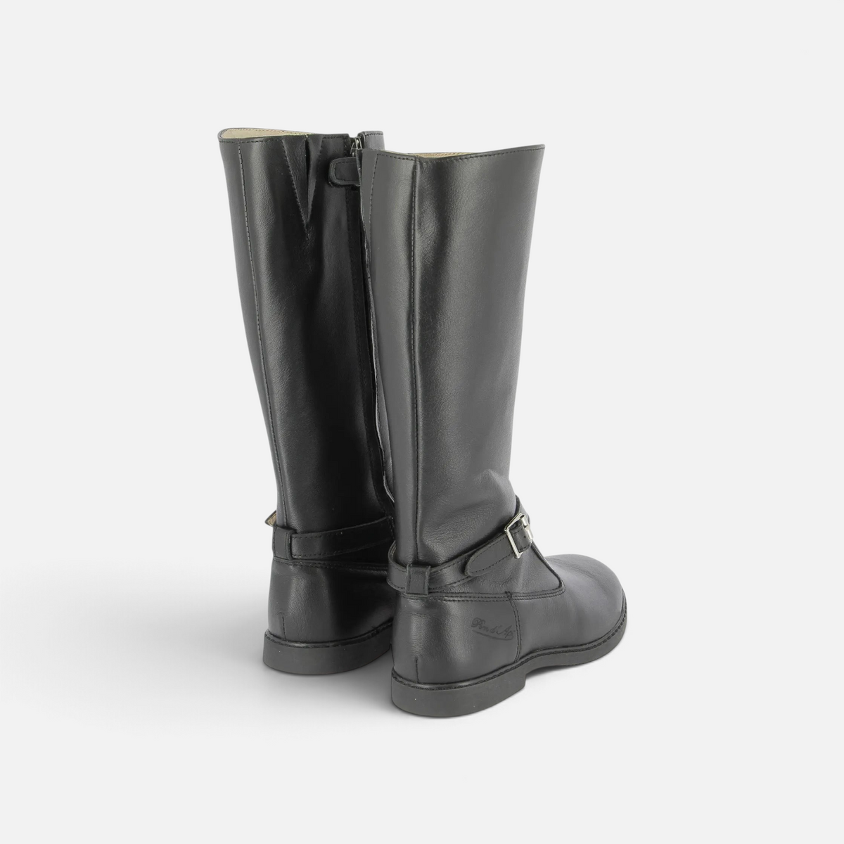 CITY HI BOOT - NAPPA - BLACK POM D'API