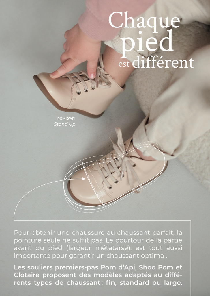 Chaussure pied large outlet enfant