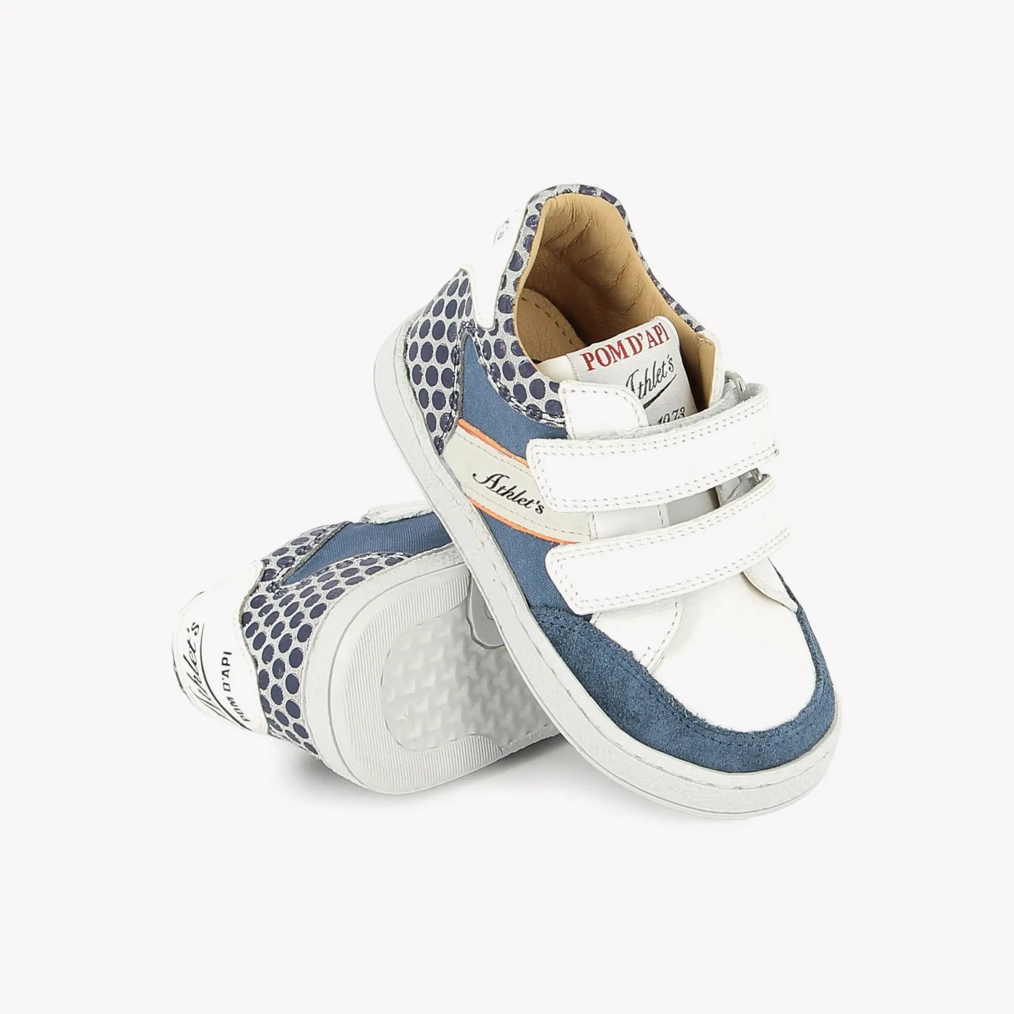 MOUSSE EASY RACING – NAPPA-NYLON – OFF WHITE-MARINO Pom d'Api