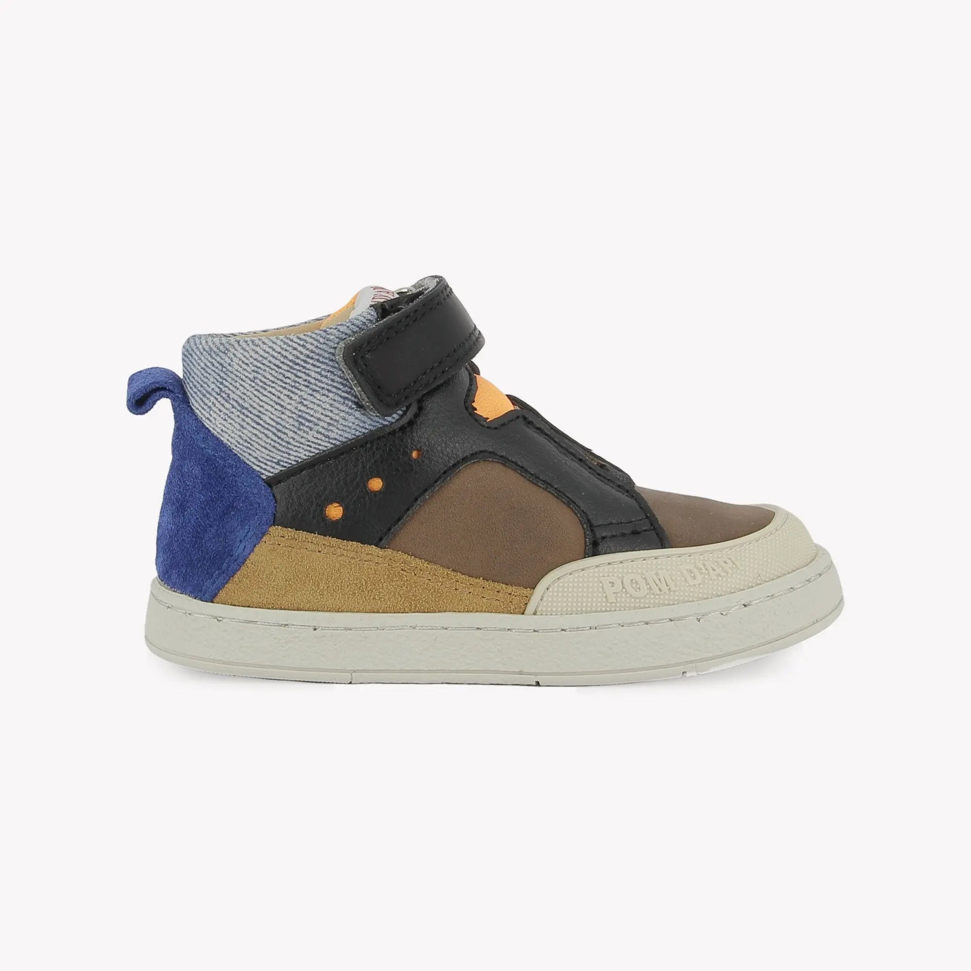 MOUSSE LIZY BUMP - NAPPA-VELOURS - COFFEE-JEANS POM D'API