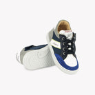 MOUSSE RACING - NAPPA NYLON - OFF WHITE-NAVY Pom d'Api