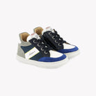 MOUSSE RACING - NAPPA NYLON - OFF WHITE-NAVY Pom d'Api
