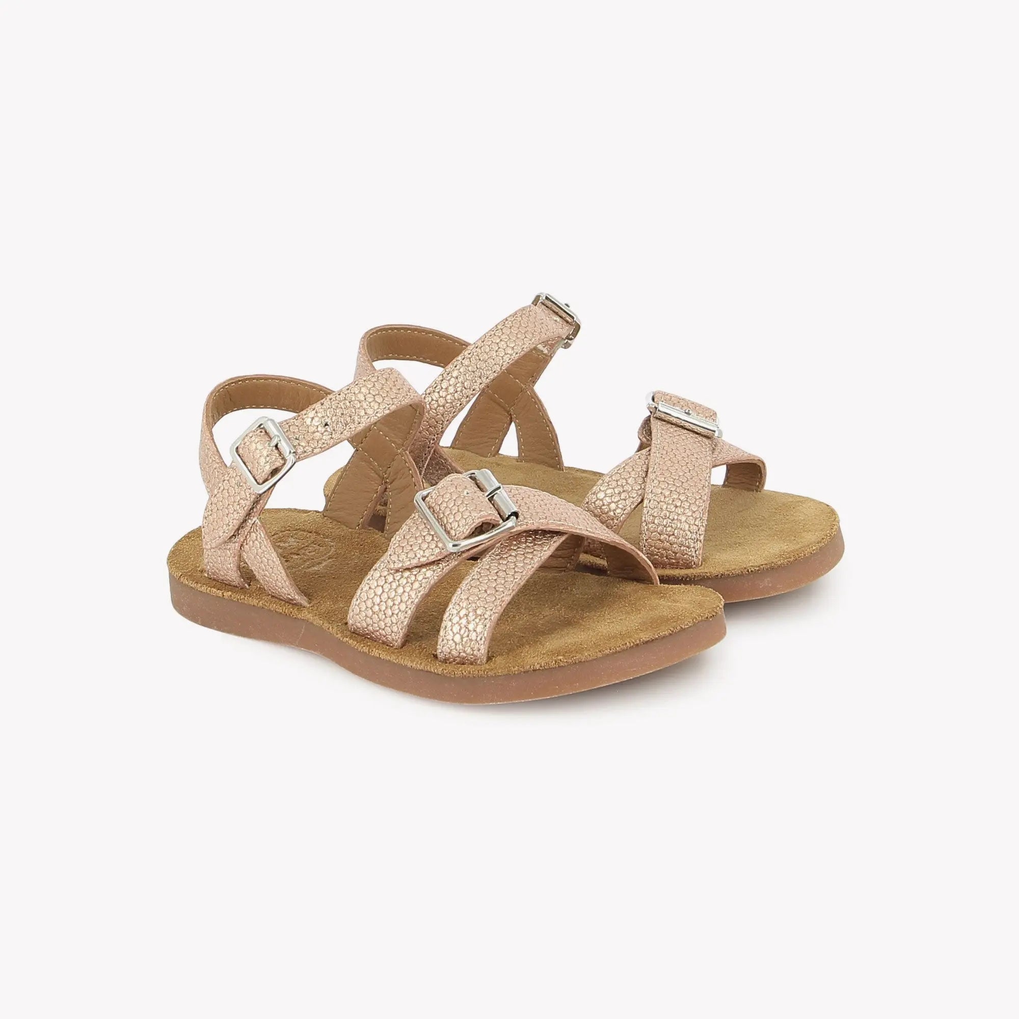 BEACH-AIR CROSSY - GLITTER FLOWERS - COPPER Pom d'Api