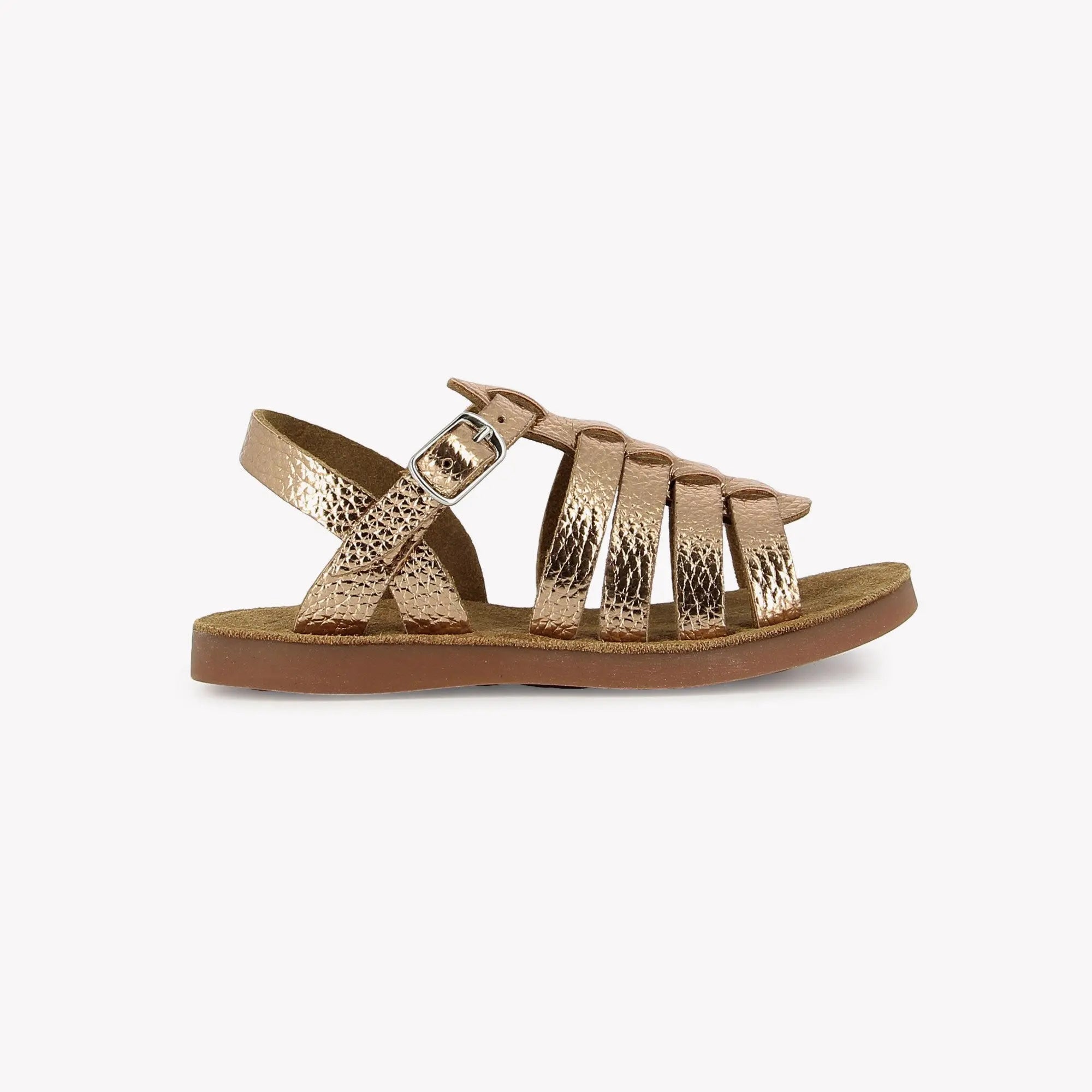 PLAGE-AIR PUR STRAP - CROSTA METAL - CUIVRE Pom d'Api