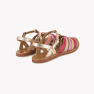 PLAGE CURV STRIPES - LAM-ZAMB-DELHI - CUIVRE-MULTI ROSE Pom d'Api