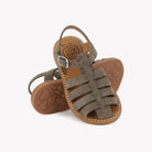 PLAGE-STITCH DAD - NUBUCK - MARRON GLACE Pom d'Api