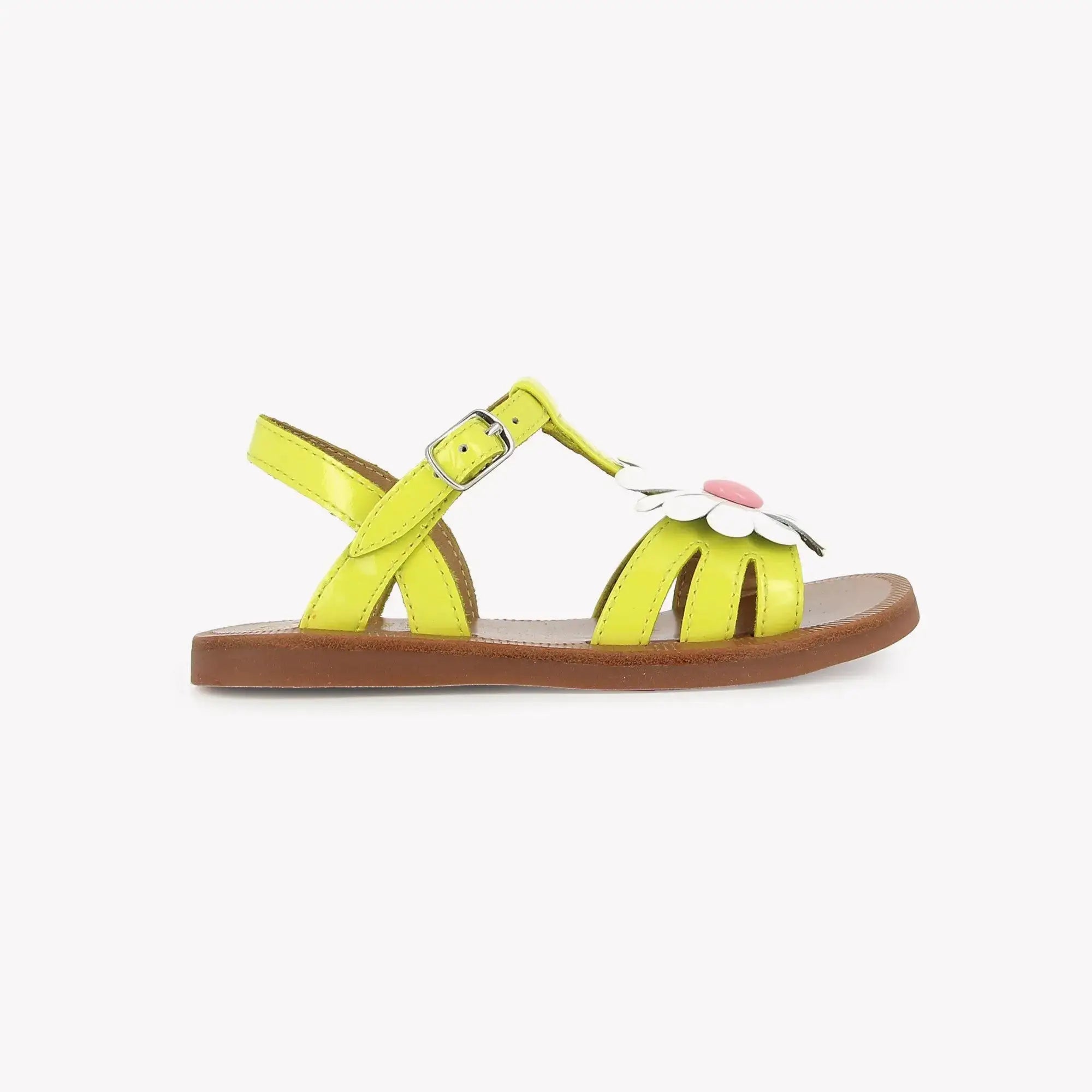 PLAGETTE BIG FLO - VERNIS - LIME Pom d'Api