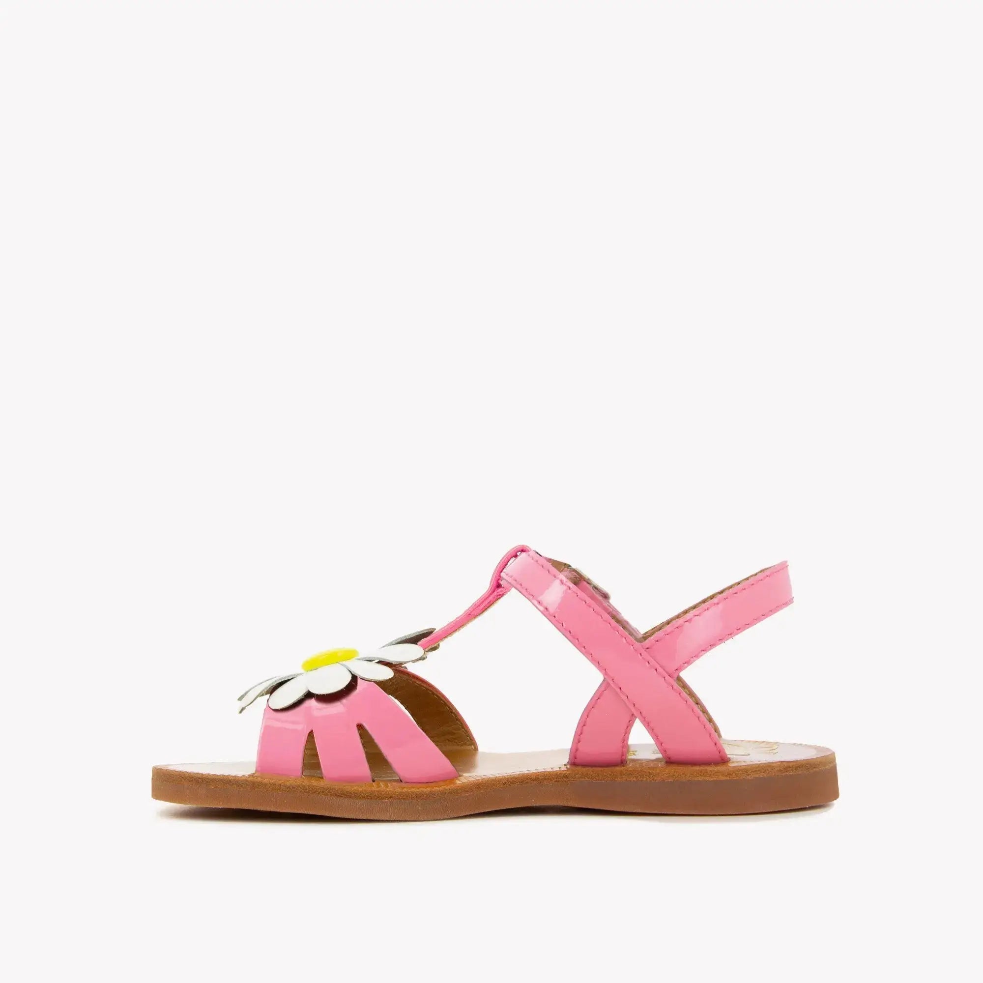 PLAGETTE BIG FLO - METALISCHE VERNIS - BUBBLE GUM Pom d'Api