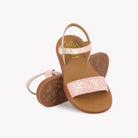 PLAGETTE BUCKLE TAO - VERNIS-GLITTER - BABY PINK-ROSE Pom d'Api