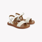 PLAGETTE BUCKLE TAO - VERNIS-GLITTER - BLANCO-ICE Pom d'Api