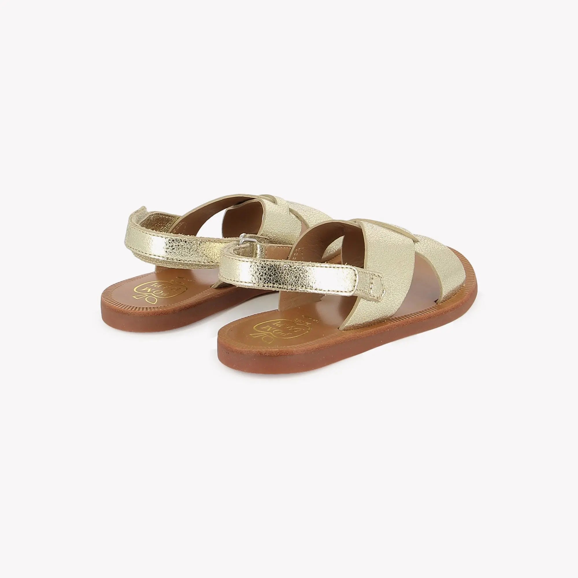 PLAGETTE CROSS - LAMINATO MILLED - PLATINE Pom d'Api