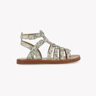 GLADIATOR-SLIPPER - JASPER - BIANCO-PLATINO Pom d'Api