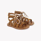 PLAGETTE GUILY STRAP - VELOURS - CARAMEL Pom d'Api