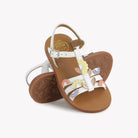 PLAGETTE MULTI DAISY - NAPPA - BLANC-MULTI FRESH Pom d'Api