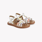 PLAGETTE MULTI DAISY - NAPPA - BLANC-MULTI FRESH Pom d'Api