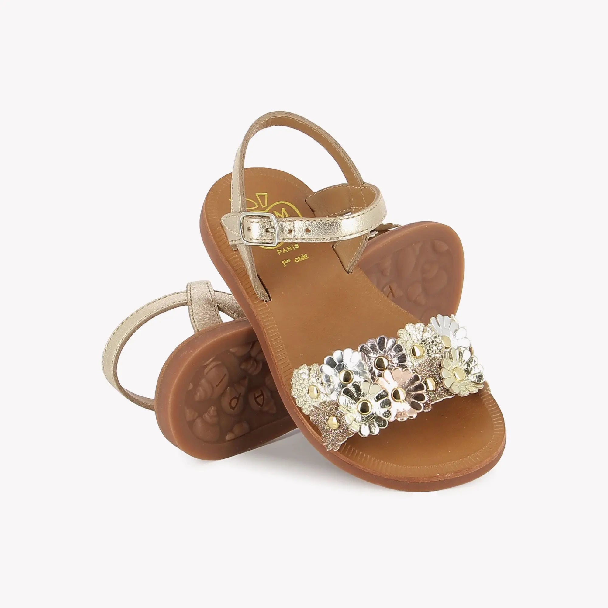 PLAGETTE MULTI FLO - LAMINATO - PLATINE Pom d'Api