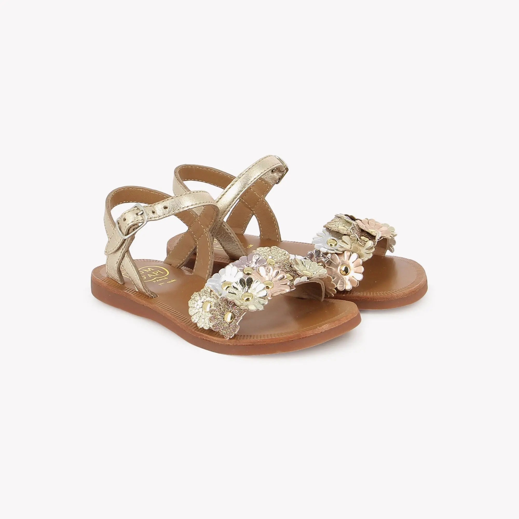 PLAGETTE MULTI FLO - LAMINATO - PLATINE Pom d'Api