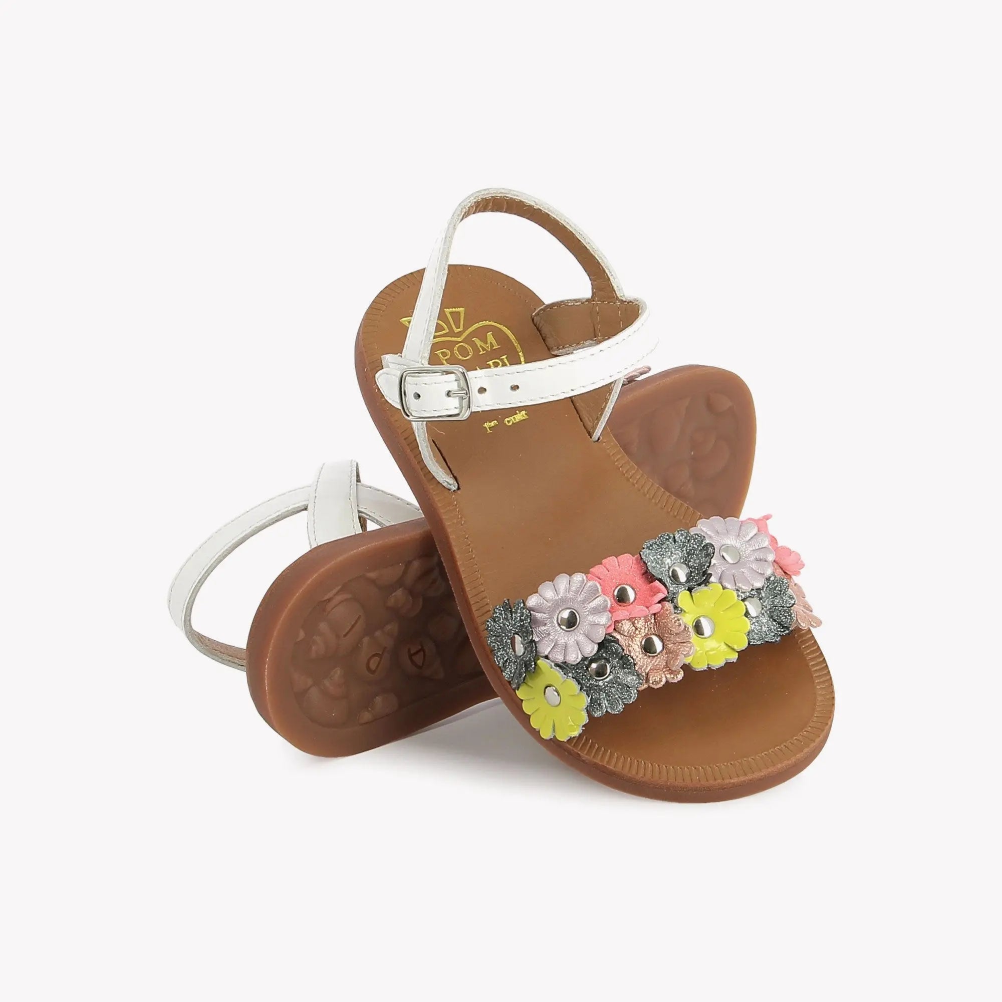 PLAGETTE MULTI FLO – LACKIERT – WEISS-MULTI Pom d'Api