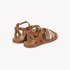 PLAGETTE OTO - NAPPA - COPPER-LEATHER Pom d'Api