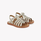 PLAGETTE STRAP - JASPER - BIANCO PLATINO Pom d'Api