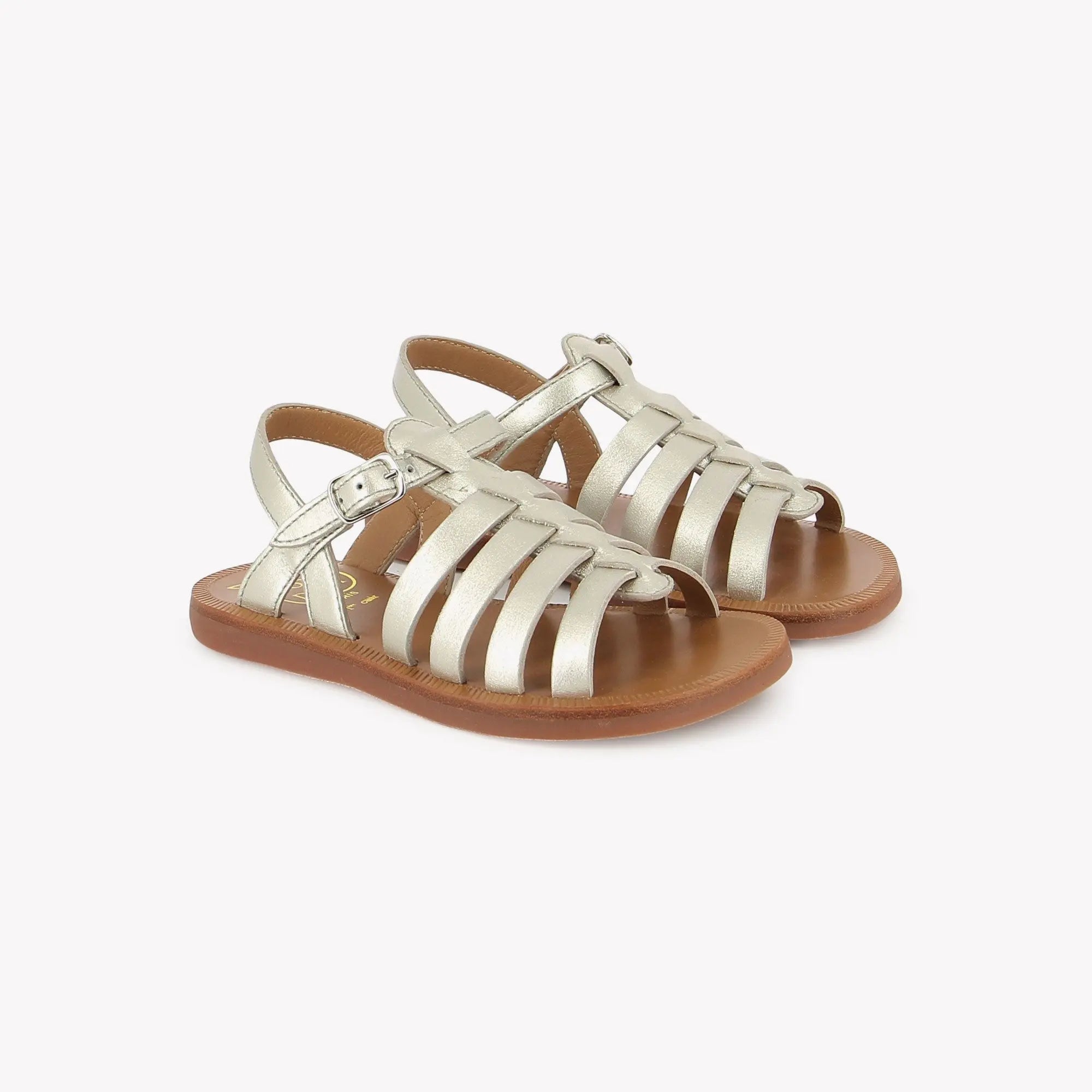 PLAGETTE STRAP - LAMINATO - PLATINE LIGHT Pom d'Api