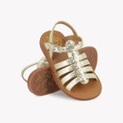 PLAGETTE STRAP - MILOS - PLATINE Pom d'Api