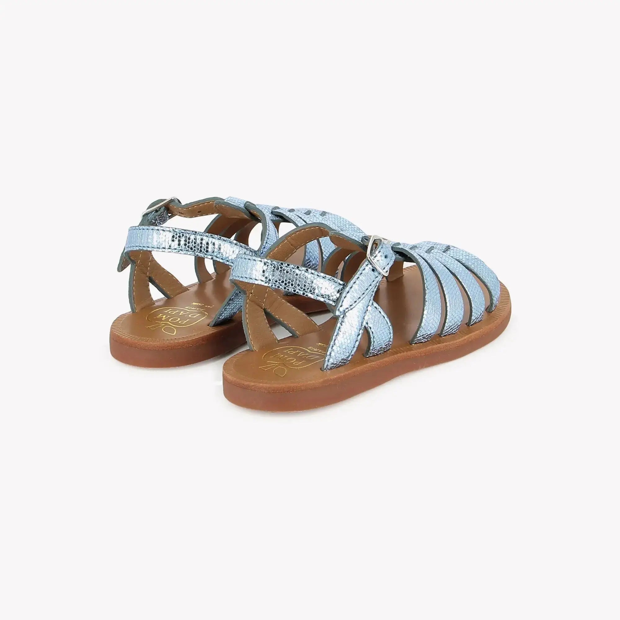 PLAGETTE STRAP - MILOS - TURKOOIS Pom d'Api