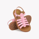 PLAGETTE STRAP - VERNIS - PINK CANDY Pom d'Api