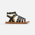 SANDALES en - PLAGETTE STUD - NAPPA - NOIR