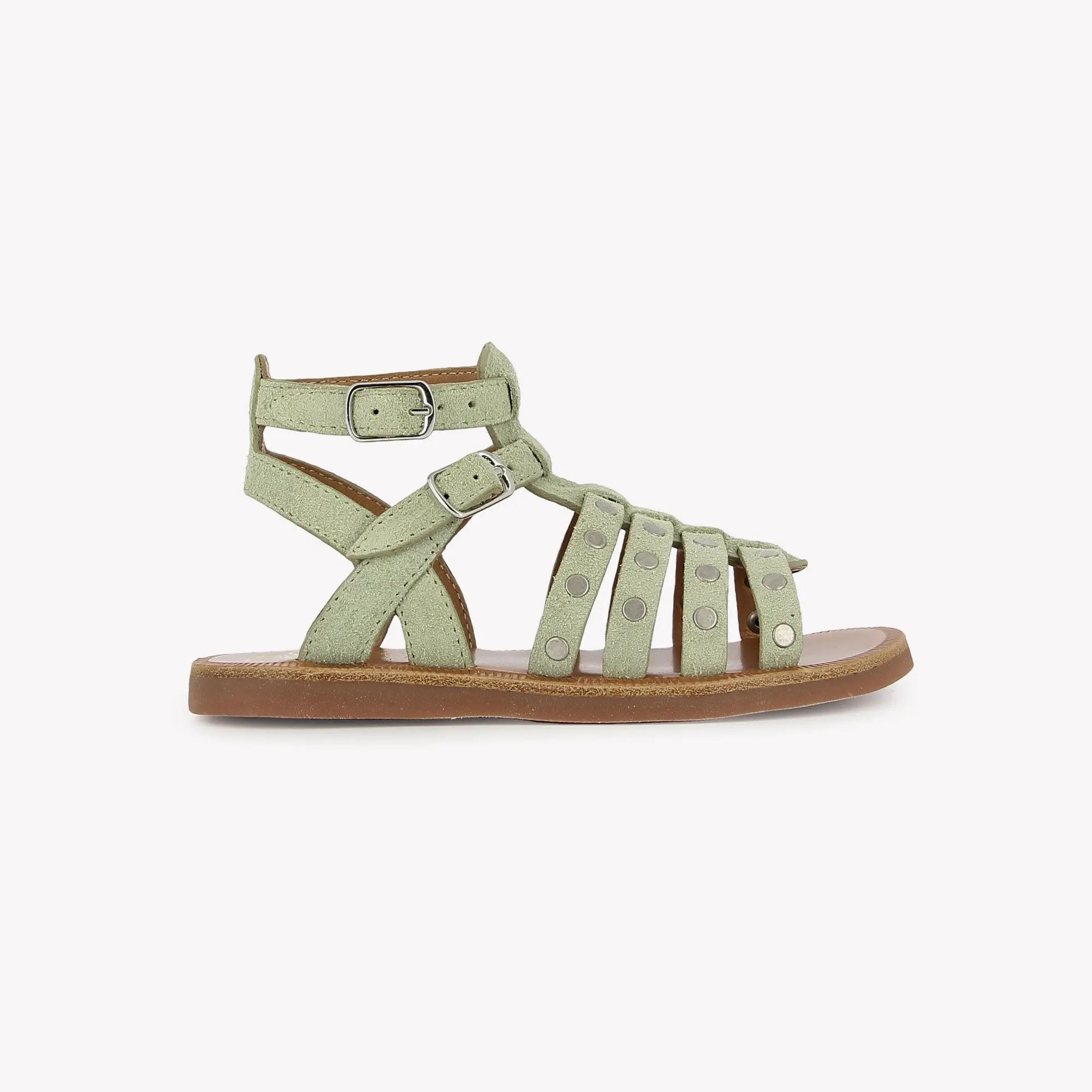 PLAGETTE STUD - VELOURS - SALVIA Pom d'Api