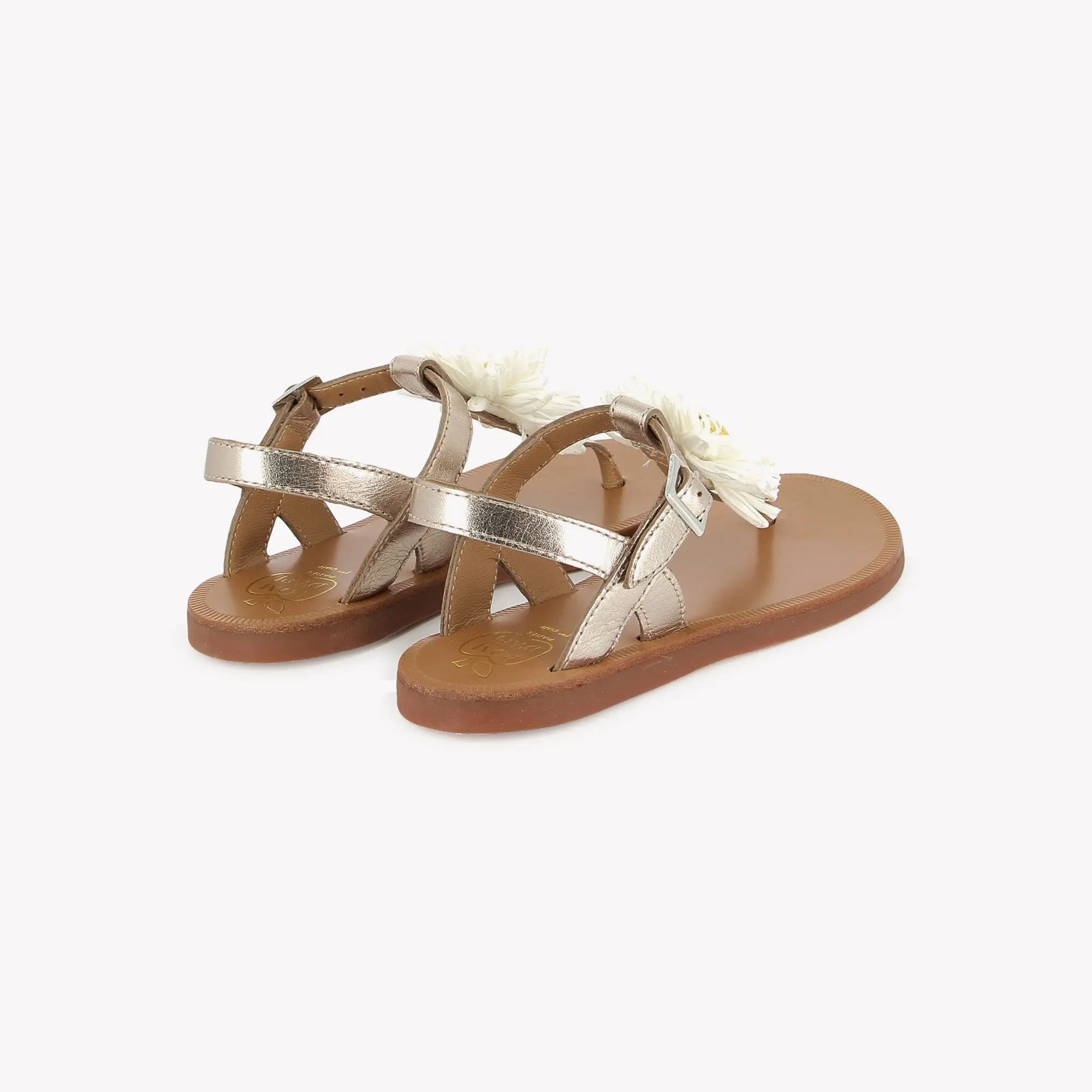 PLAGETTE TONG RAPHIA - LAMINATO - ORO PALA Pom d'Api