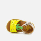 SANDALEN aus - POPPY AGRUME LAMINATO Gelb Multi