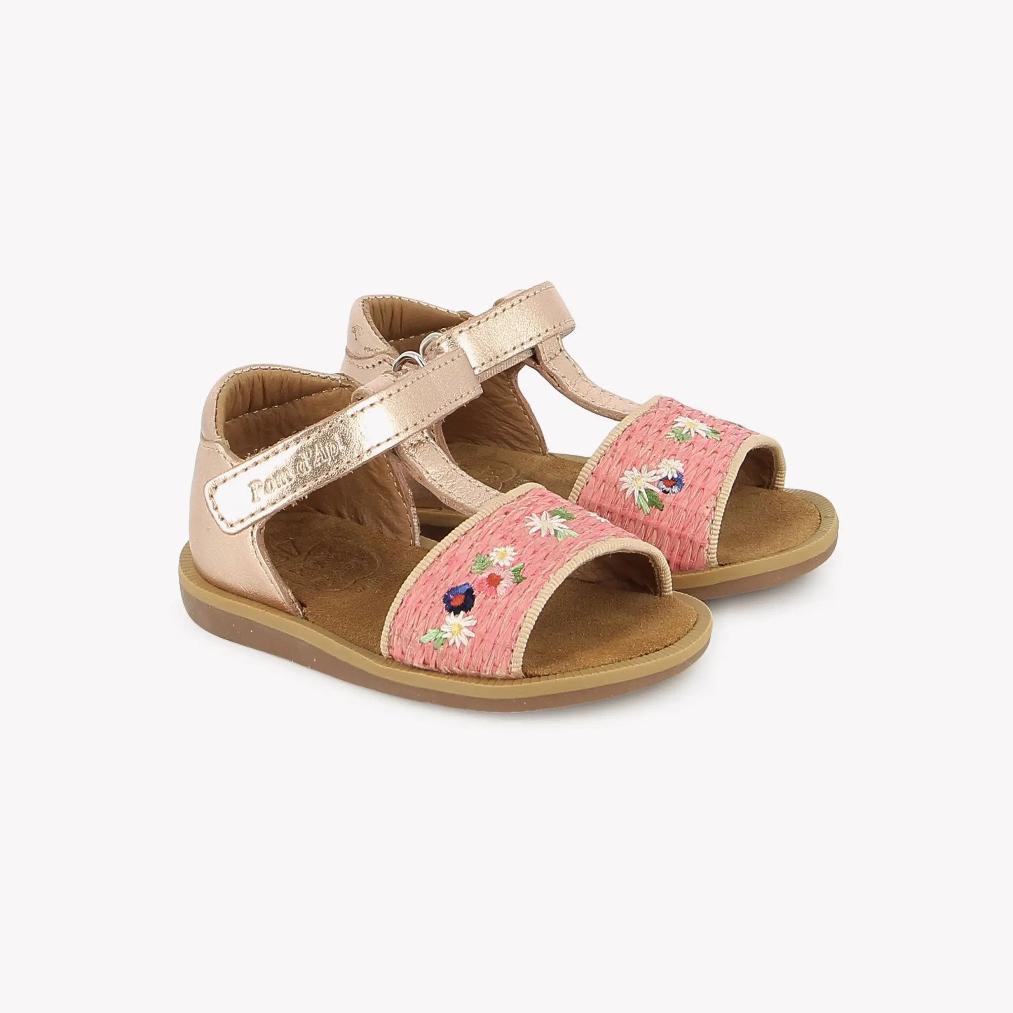 POPPY AIR NATUR - LAMINATO-RAPHIA - CUIVRE-AZALEA Pom d'Api