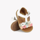 POPPY STRASS FLOWERS - VERNIS - BLANCO-MULTI Pom d'Api