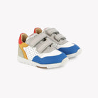 POUSS BUMP PERFO - NAPPA-VELOURS - OFF WHITE-GREY Pom d'Api