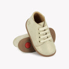 STAND-UP BOTTINE  LAMINATO GRAINE - PLATINA Pom d'Api