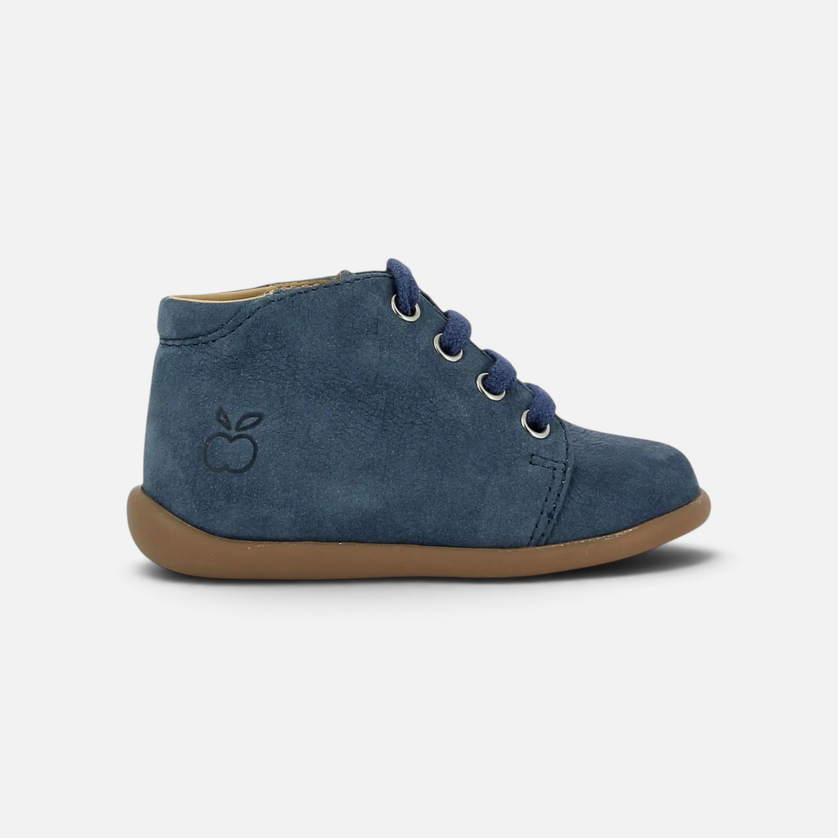 STAND-UP BOTTINE - NUBUCK - JEANS POM D'API