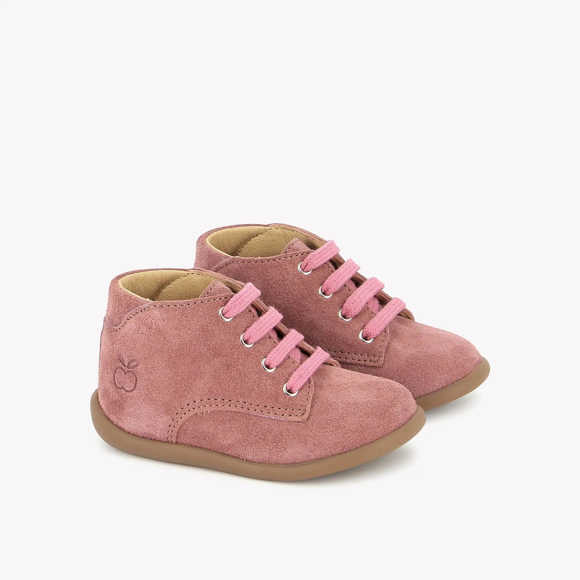 STAND-UP DERBY - VELOURS - ROSY POM D'API