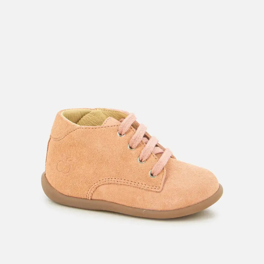 STAND-UP DERBY VELOURS Rose POM D'API