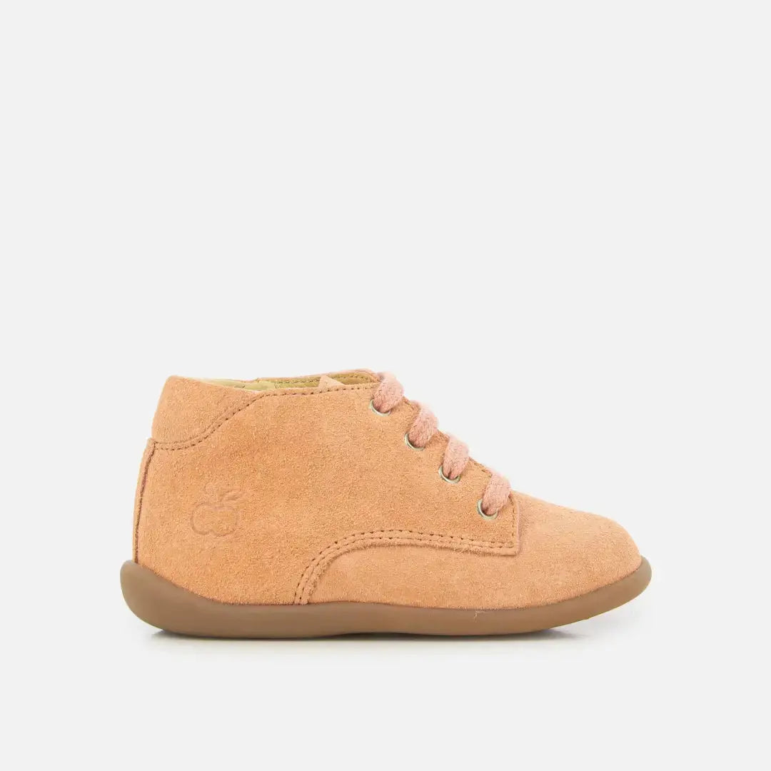 STAND-UP DERBY VELOURS Rose POM D'API