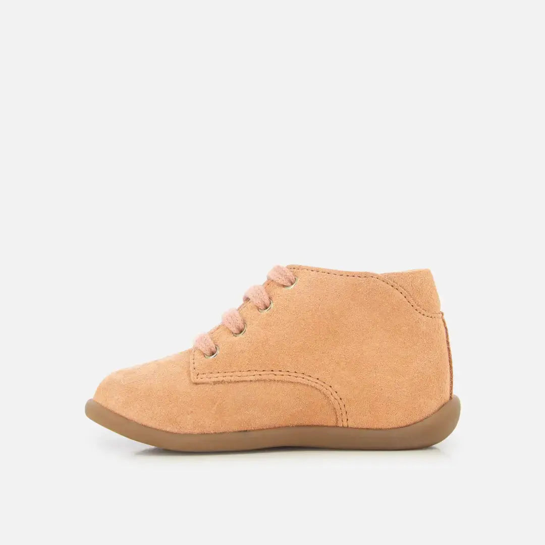 STAND-UP DERBY VELOURS Rose POM D'API