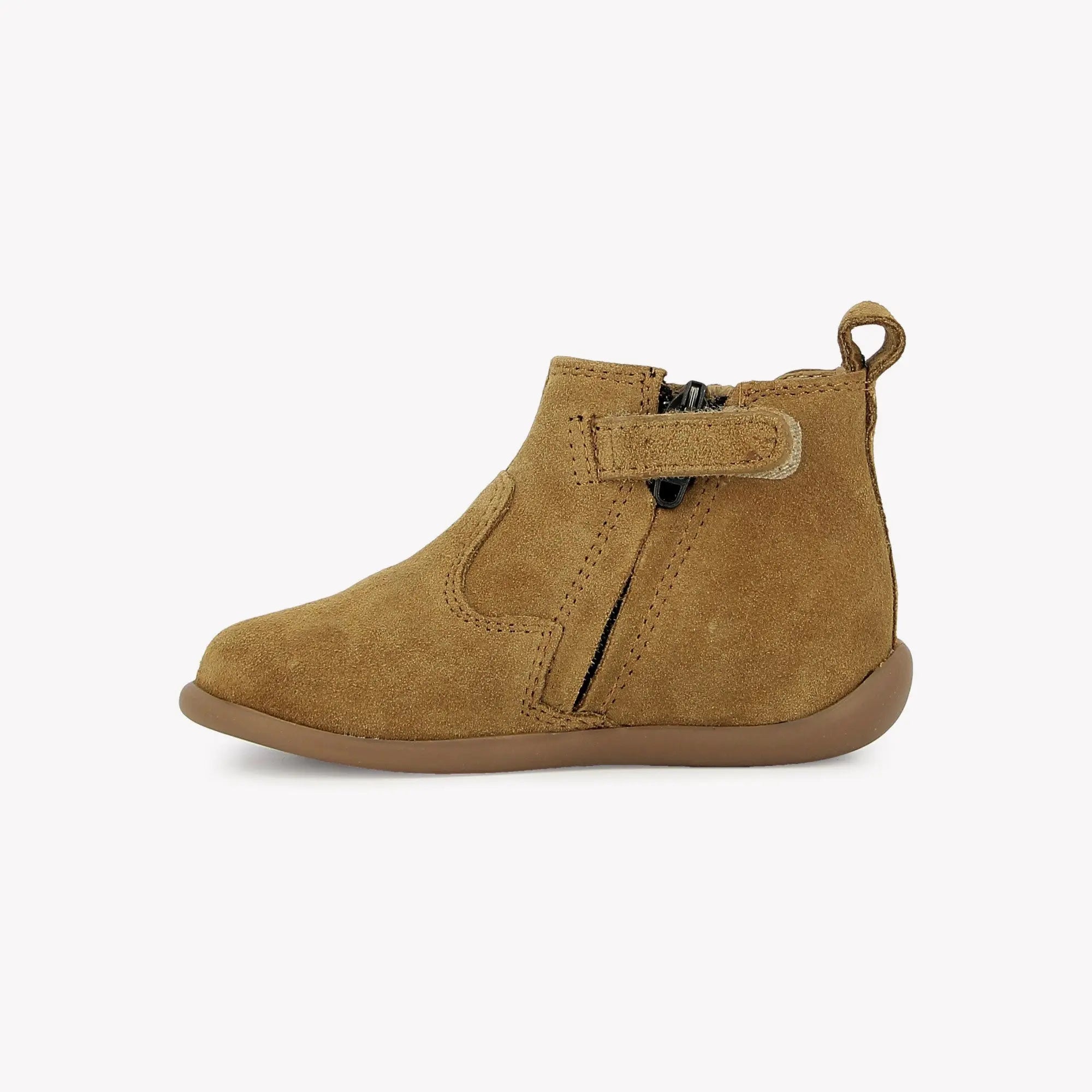 STAND-UP JOD BROD - VELOURS - CAMEL POM D'API