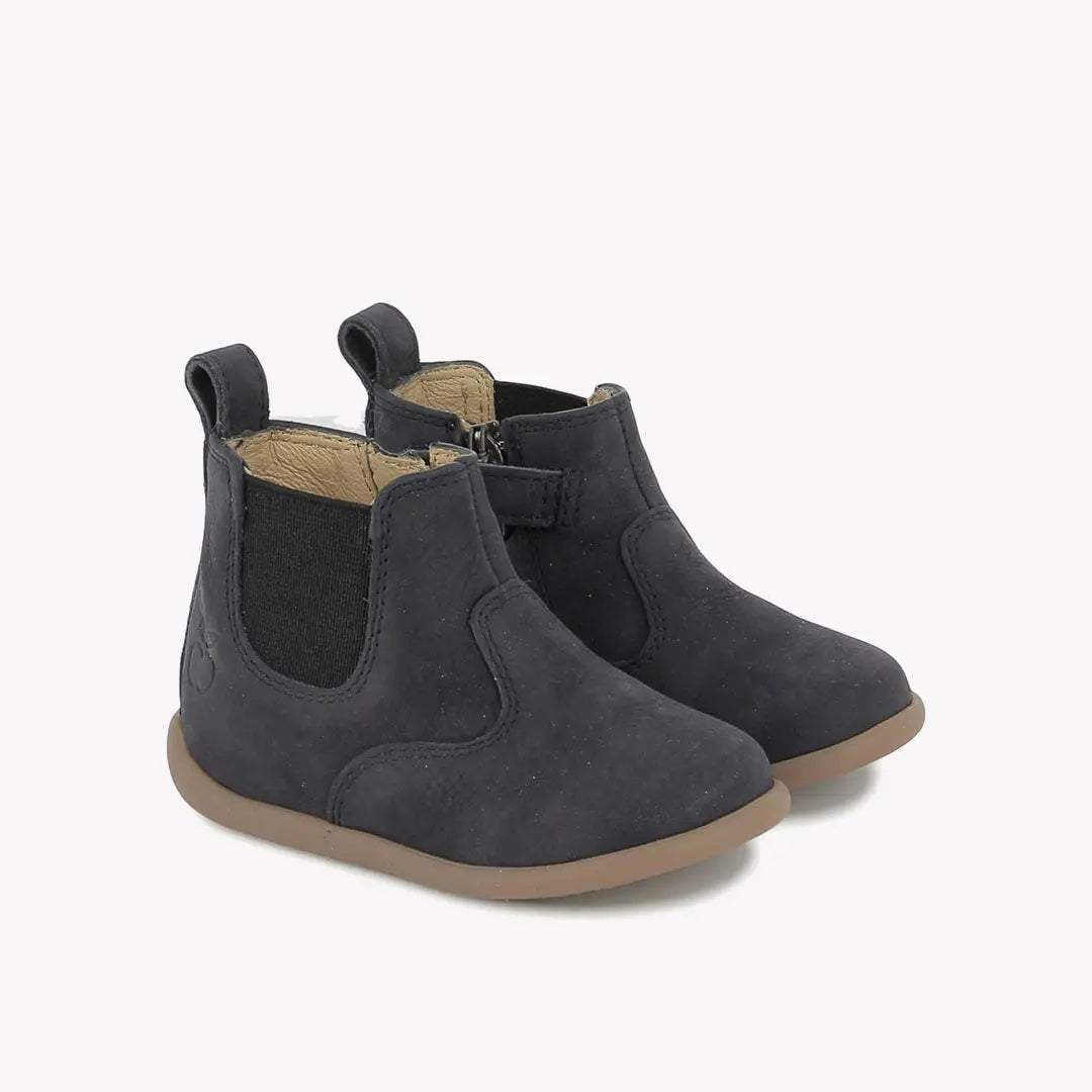 STAND-UP JOD - NUBUCK - MARINE POM D'API