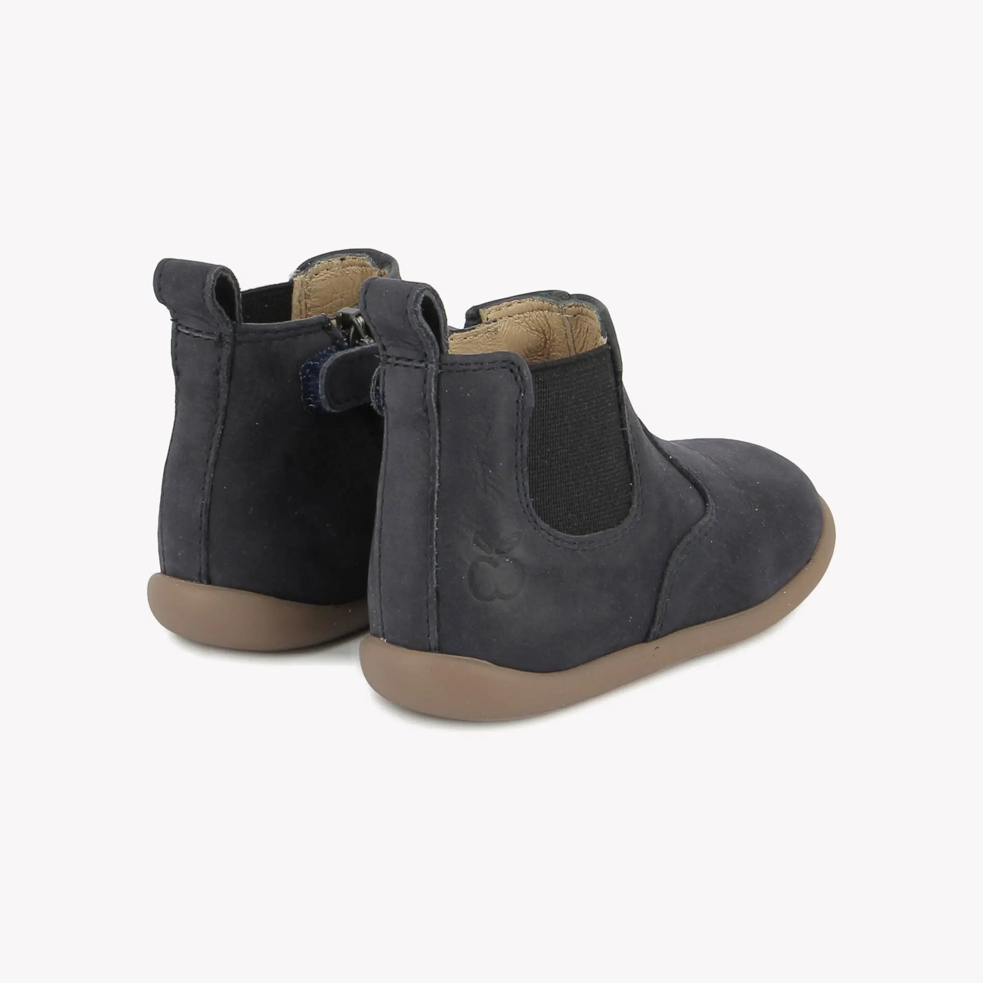 STAND-UP JOD - NUBUCK - MARINE POM D'API