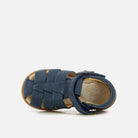 STAND-UP PAPY NUBUCK Bleu POM D'API