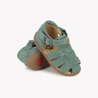 STAND-UP PAPY - VELOURS ALFA - MINT Pom d'Api