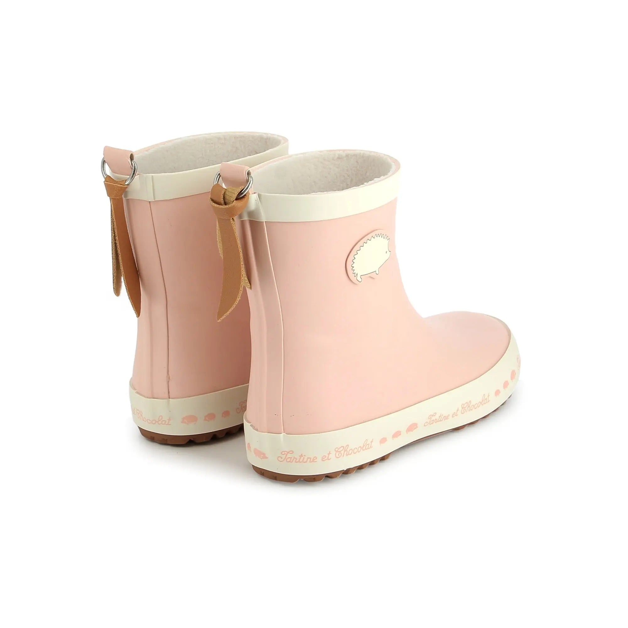 TC WELLY PATCH - CAOUTCHOUC - PINK TARTINE ET CHOCOLAT SOULIERS